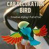 Wind Powered Flying Bird Car Ornament – Flapping Wing Dashboard Decoration for Car, Motorcycle, and Helmet