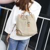 Canvas Women's Bag Large-capacity Fashion Shoulder Bag Multi-compartment Retro Leisure Ladies Travel Backpack