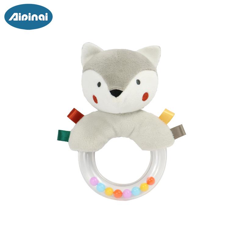 Aipinqi Plush Baby Rattle Ring for Newborns (0-1 Year)