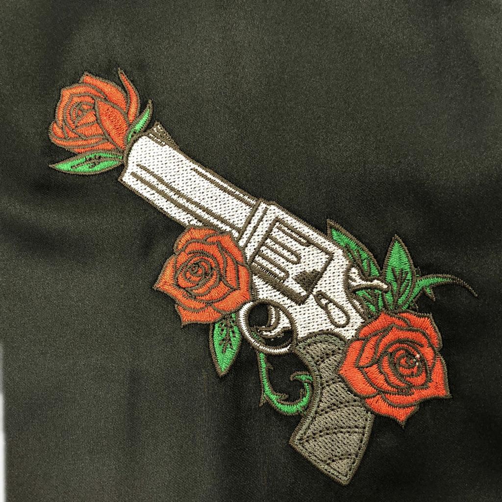 FTW Embroidery Sukajan M Black For The Weekend Men's Used