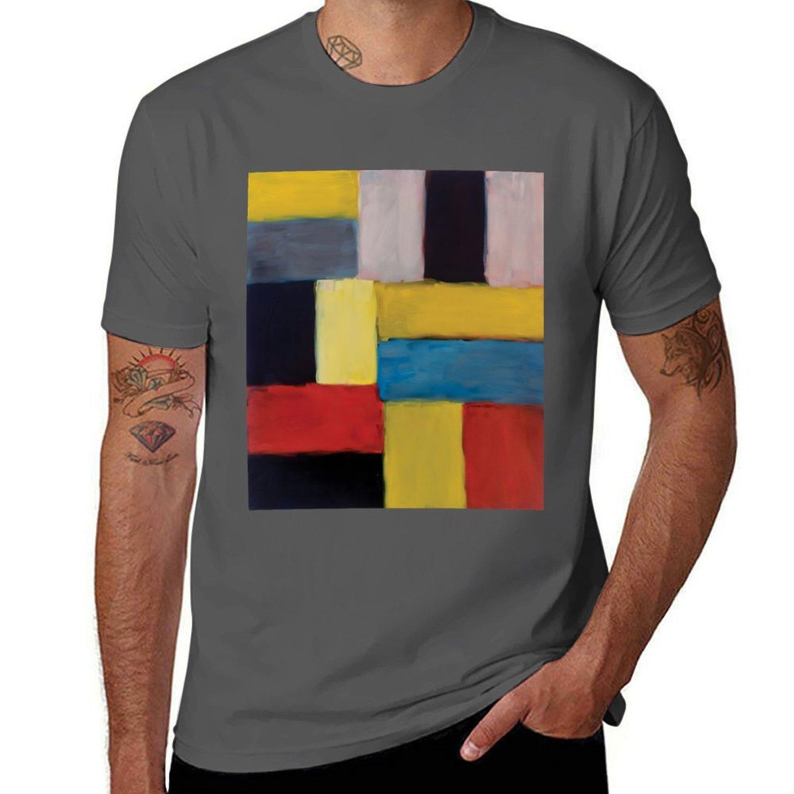 

Mark Rothko T-Shirt t shirt men 100% cotton luxury brand printed t shirts for man man t shirts graphic T-Shirt 4XL