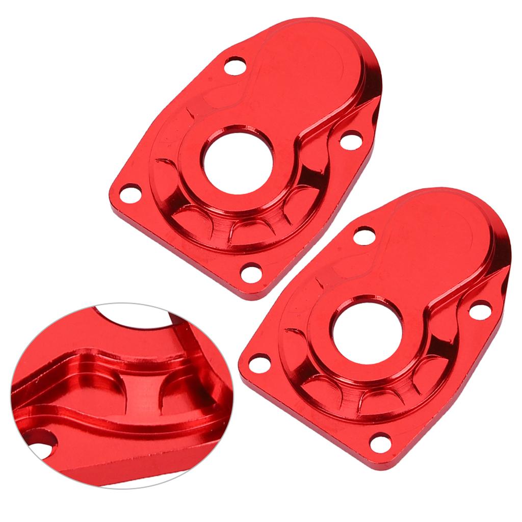 Aluminum Alloy Rear Steering Cup Cover Fit for Axial Capra scx10III 1 10 RC CrawlerRed