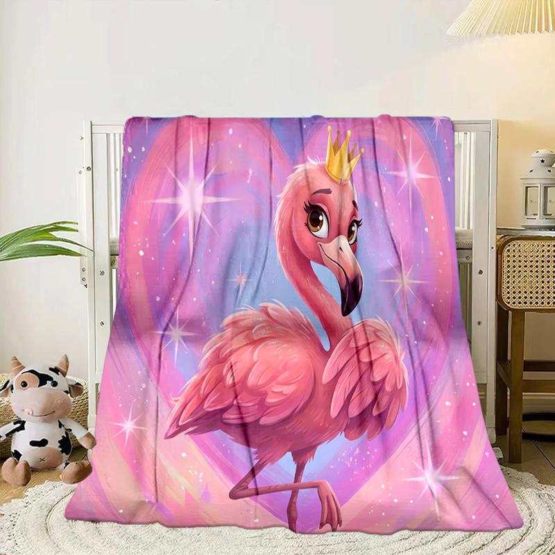Magical Flamingo Sky Blanket Flannel Blanket Throw Blanket Sofa Cover Blanket Soft Premium Blanket Picnic Blanket Tv Blanket Gifts