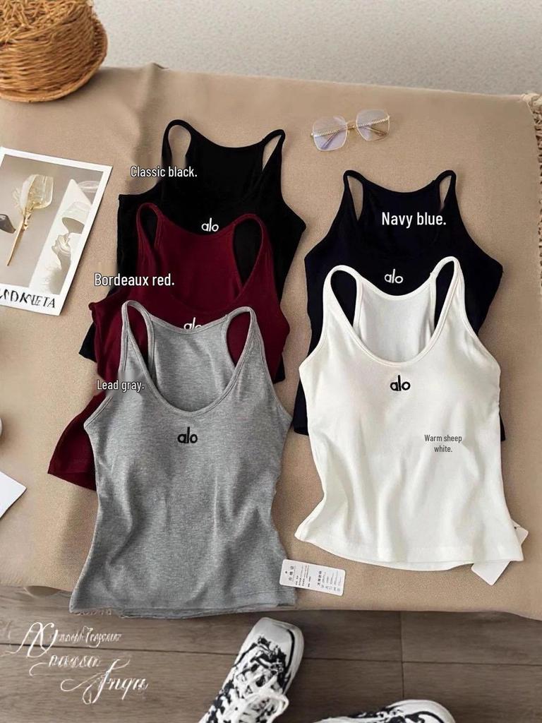 Women's Slimming Ribbed Racerback Camisole - Early Autumn Fashion