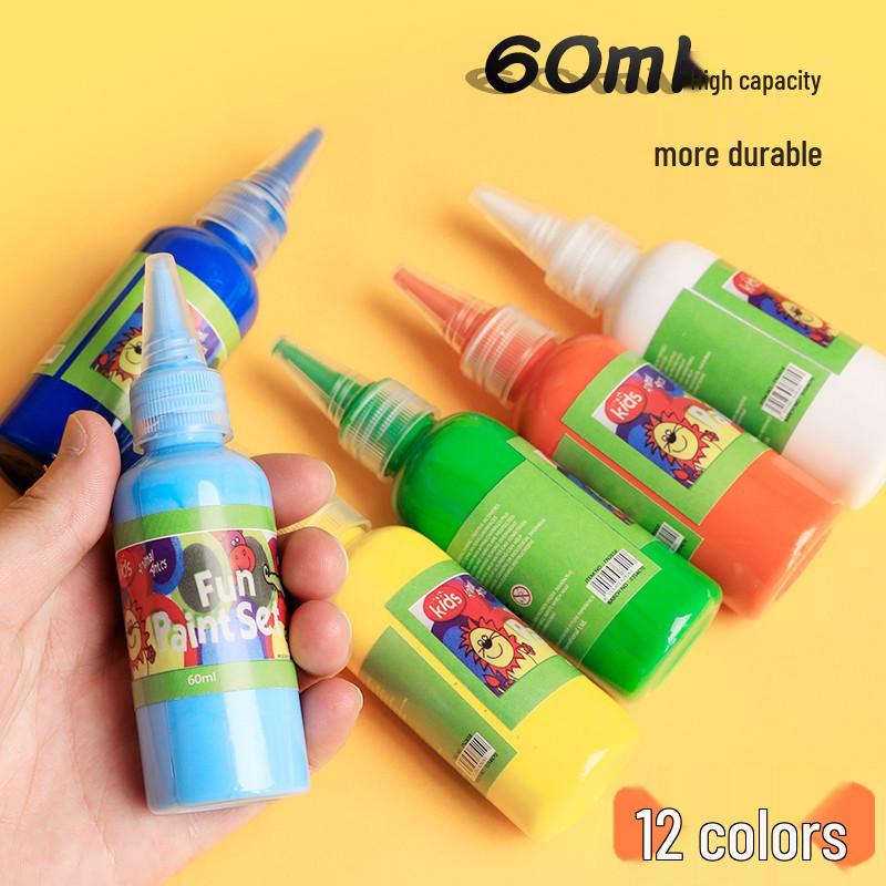 Washable Finger Paint Ink Pad for Kids: Perfect for Kindergarten Art and Palm Prints