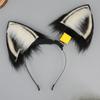 Opaska do włosów na baterie Elektryczne uszy zwierząt Opaska do włosów Kostium do odgrywania ról opaska do włosów Zdalne sterowanie Pluszowy ogon Rekwizyty sceniczne