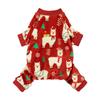 Feiertags-Haustierpyjamas, Haustier-Overall Loungewear für festliche und tägliche Kleidung