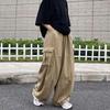 Men's Japanese Harajuku Loose-Fit Wide-Leg Retro Overalls