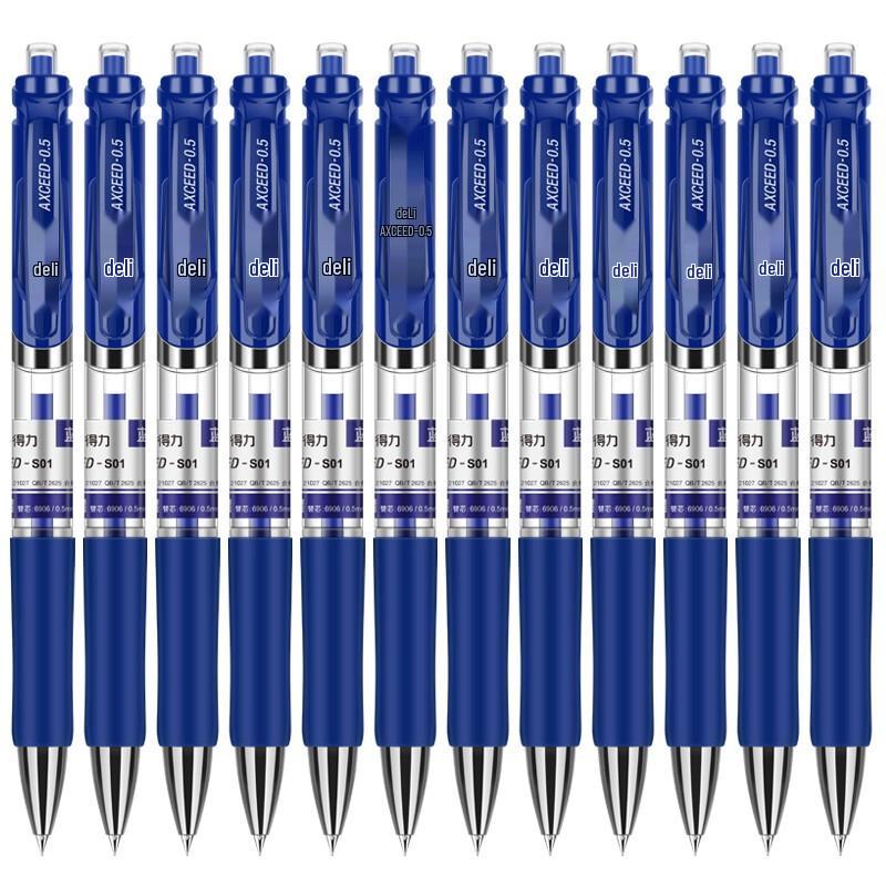 Deli S01 Retractable Gel Pen