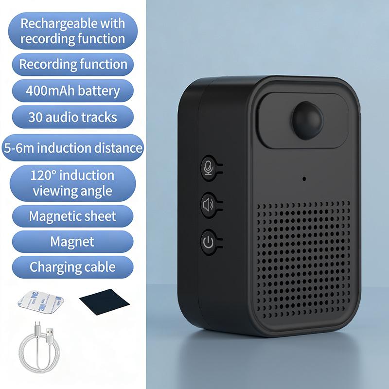 Welcome Door Sensor Store Welcomer Voice Prompter Sensor Infrared Induction Home Outdoor Doorbell