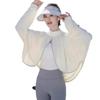 Sunscreen Shawl Women's Summer Shade Driving Cycling Air Conditioning Shirt Blouse Cloak Breathable Loose Long Sleeve Ice Silk Jacket