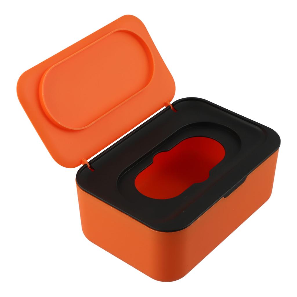 Baby Wipes Container Wipes Dispenser Effective Seal Elegant Design Anti-Skid Feet Easy Maintenance Plastic Construction