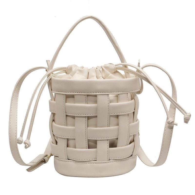 Schicke Eimertasche für Damen Weiche Textur Stilvolles Design Vielseitige Umhängetasche