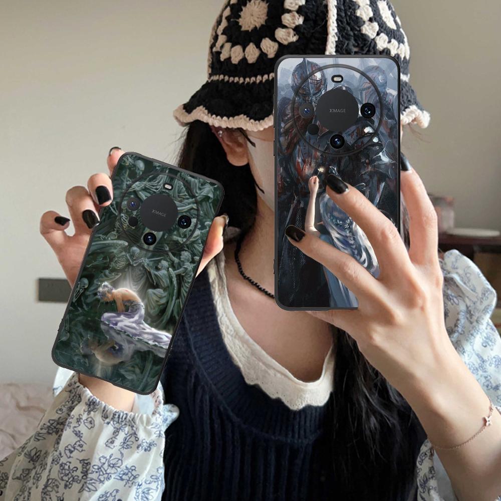 Anime Ghostblade Mobile Phone Case for Huawei Mate 60 50 40 30 20 10 Pro Plus Lite E 5G Colorful Printing Cover Cellphones Cover