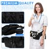 Nurse Fanny Pack Oxford Cloth Nurse Tool Storage Bag with Adjustable Waist Strap Portable Stethoscopes Gear Waist Organizer