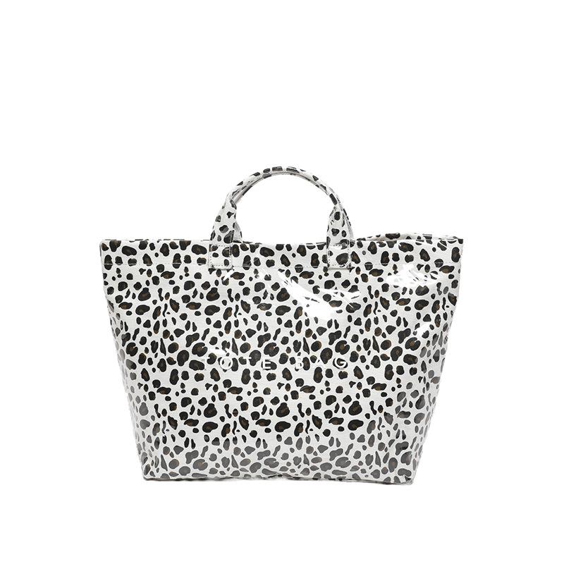 Leopard print hand carry large bag women's 2026 summer new large-capacity tote bag