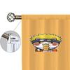 Home Interior Kitchen Curtains for Living Room 2 Pieces Blackout Curtains Door Curtain N-naruto-o Partition Bedroom Decoration