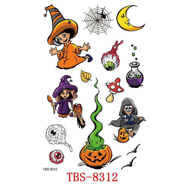 Waterproof Tattoo Sticker, Totem Character Tattoo Sticker Tattoo