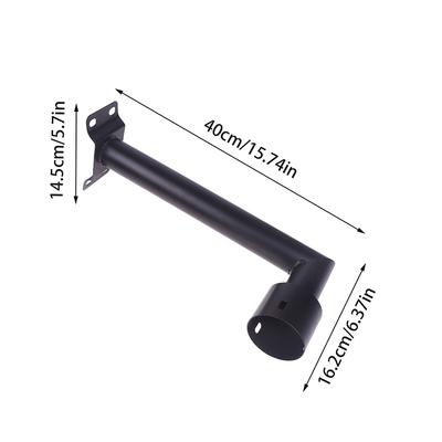 Street Light Leg L-Shaped Wall Mounted (Suitable For Ufo Solar Street Light) Lamp Leg Solar Cell Light Pole Street Light Pole