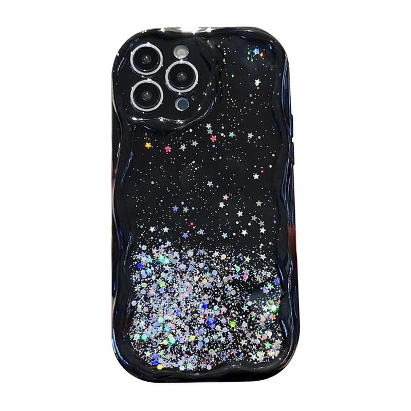 Glitter Starry Sky Sequin Phone Case For Apple 17Promax All-Inclusive 14 Droppro Iphone 15Plus Women