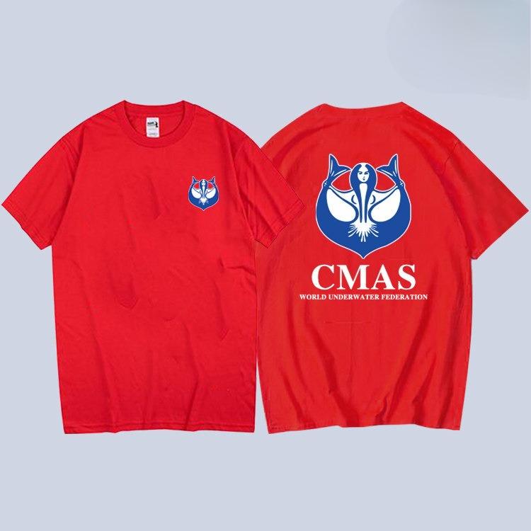 CMAS World Underwater Association PADI Diving Instructor Association Maglietta Unisex Abbigliamento e Donna Estate 2026 Nuova Maglietta