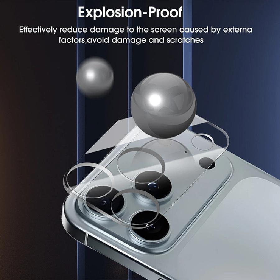 For iPhone Air 11 12 13 14 15 Plus Mini 16 17 Pro Max Camera Lens Protector Tempered Glass