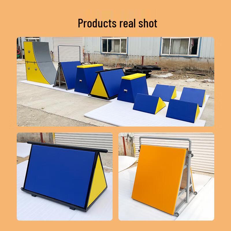 Adjustable Height Parkour Training Rack