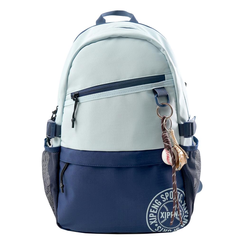 Schoolbag Backpack Junior high school students Large capacity campus leisure school bag Men's and women's outdoor simple sports travel backpack