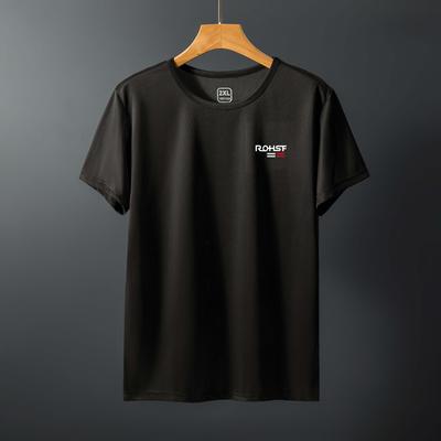 Men's Summer Elastic Short-sleeved Quick-drying Breathable Sports T-shirt