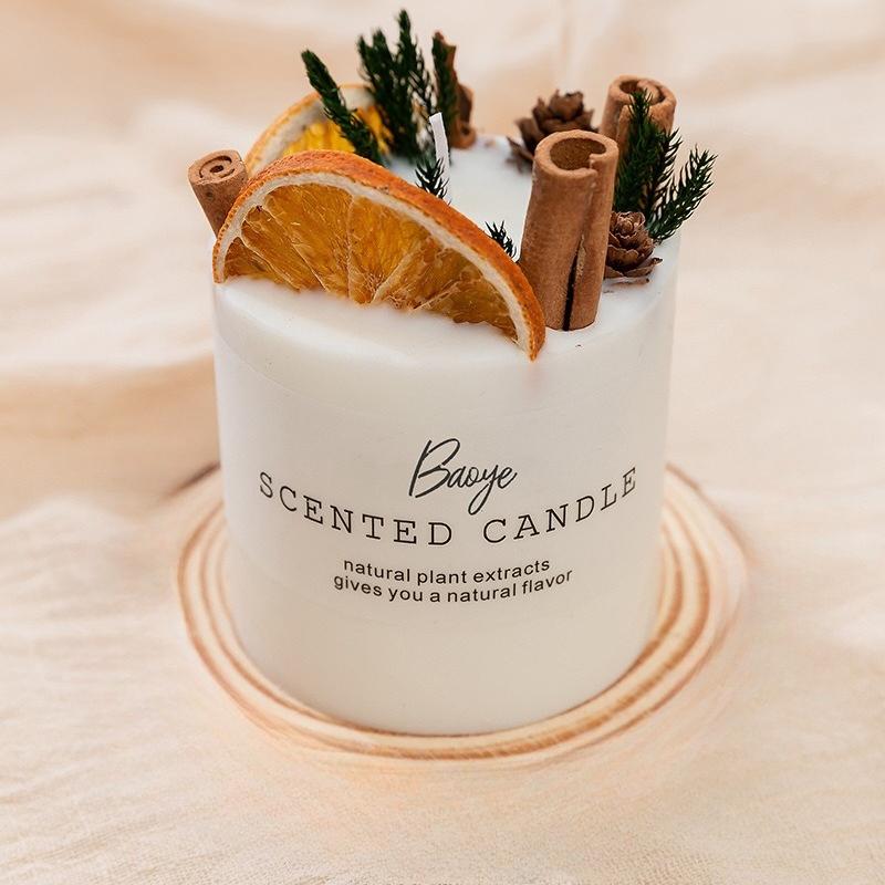 Candle Mori Eternal Flower Christmas Birthday Handmade Dried Flower Scented Candle Gift Set