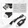 2Pcs USB Charging Cable 7.4V for Drone – Compatible with SYMA X8C X8G Hubsan H501S – For Lipo Batteries, Black