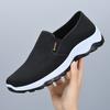 Men's Kung Fu Shoes Breathable Canvas Spring Walking Shoes Non-Slip Wear-Resistant Soft Sole Comfort Lightweight Chinese Style
