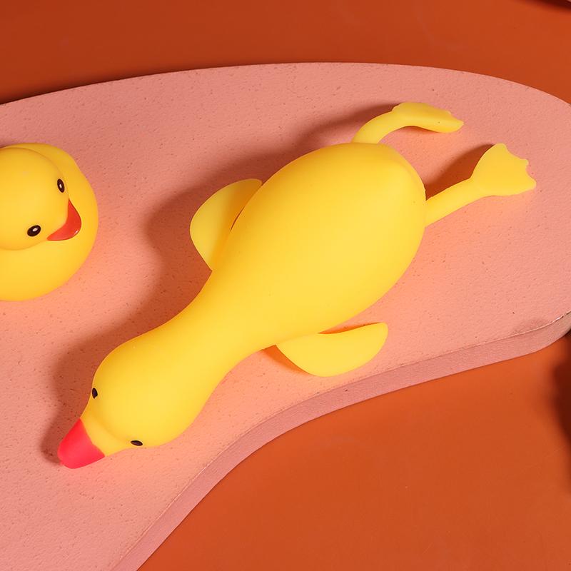 

Kids Squeeze Flour Duck Kneading Squish Stretchy Toys Cartoon Animals Vent Pinch Toy Relieve Stress Squeezing Toys жёлтый
