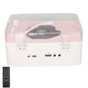 Bluetooth CD Player HiFi Sound Speaker Supports AUX USB CD Music Player with Remote Control Dust Cov