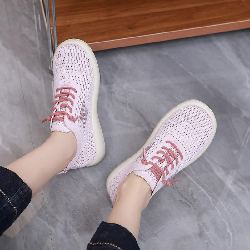 Summer Casual Soft Sole Comfortable Women's Shoes Mesh Breathable and Not Tiring Women's Shoes