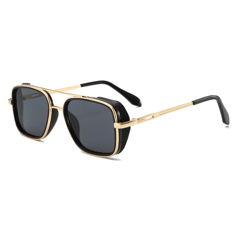 New Vintage Square Sunglasses Women Men Metal Frame Rectangle Sun Glasses Oval Eyewear Sunglasses for Male Female Eyeglasses