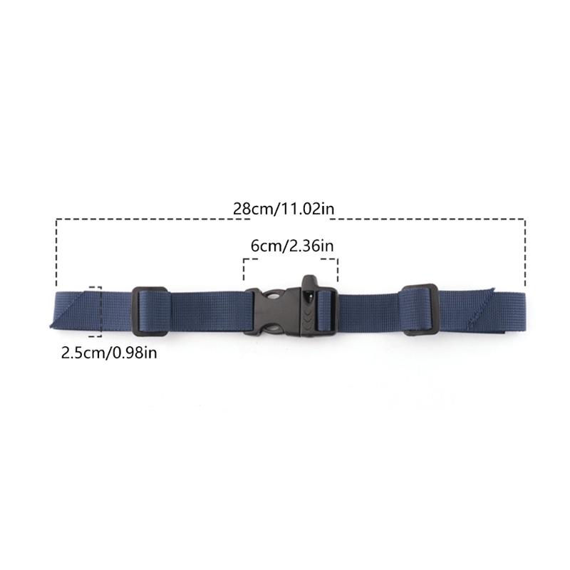Correa de Hombro para Mochila Ajustable Con Soporte Ergonómico en el Pecho Configuración Rápida Para Actividad al Aire Libre
