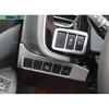 For Mitsubishi Outlander 2013-20 Silver Headlight Button Frame Cover Trim Decor