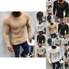 Men O-neck Slim Fit Autumn Winter Sweaters With Long Sleeves For Casual Wear
