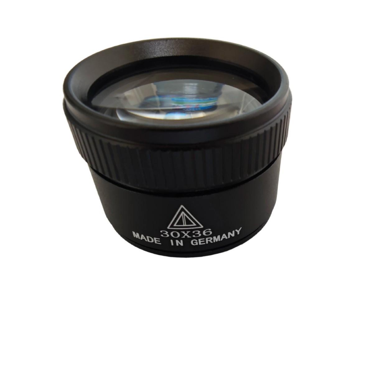 

2026 Portable 30X36 HD Jewelry Magnifying Glass Metal Monocular Telescope Magnifier