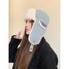 Winter Warm Fleece Lined Cotton Beanie Hat Men Women - Windproof Ear Protection Outdoor Cycling Cap