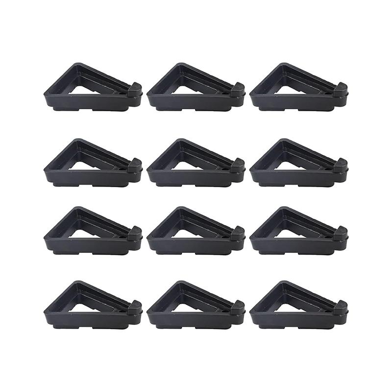 12Pcs Gardening Flower Pot Foot Pad PP Ventilation Plant Pot Heighten Base