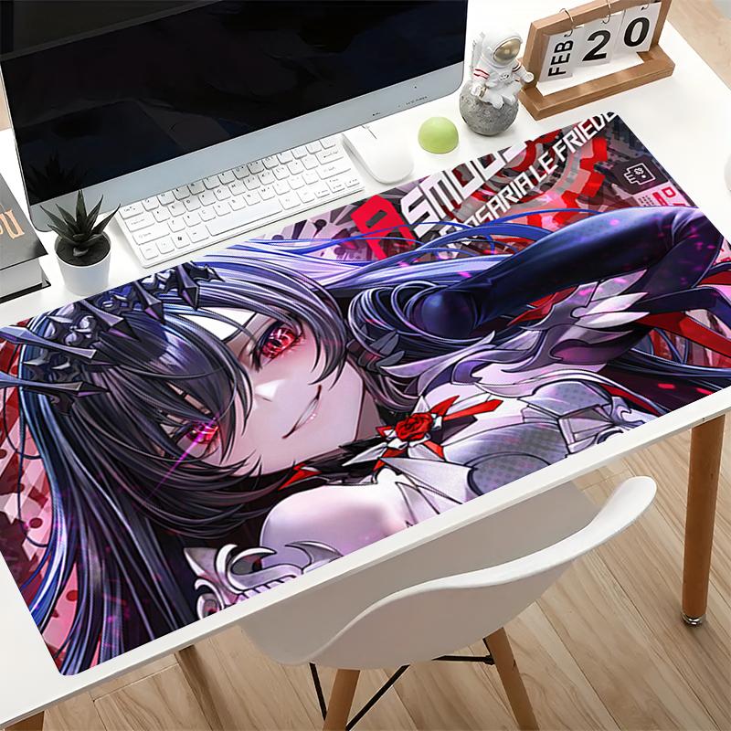 Cool Anime Mouse Pad Professional Gamer Keyboard Mat Non Slip Gaming Extended Table pad Office Laptop HD Print E-sports Mousepad