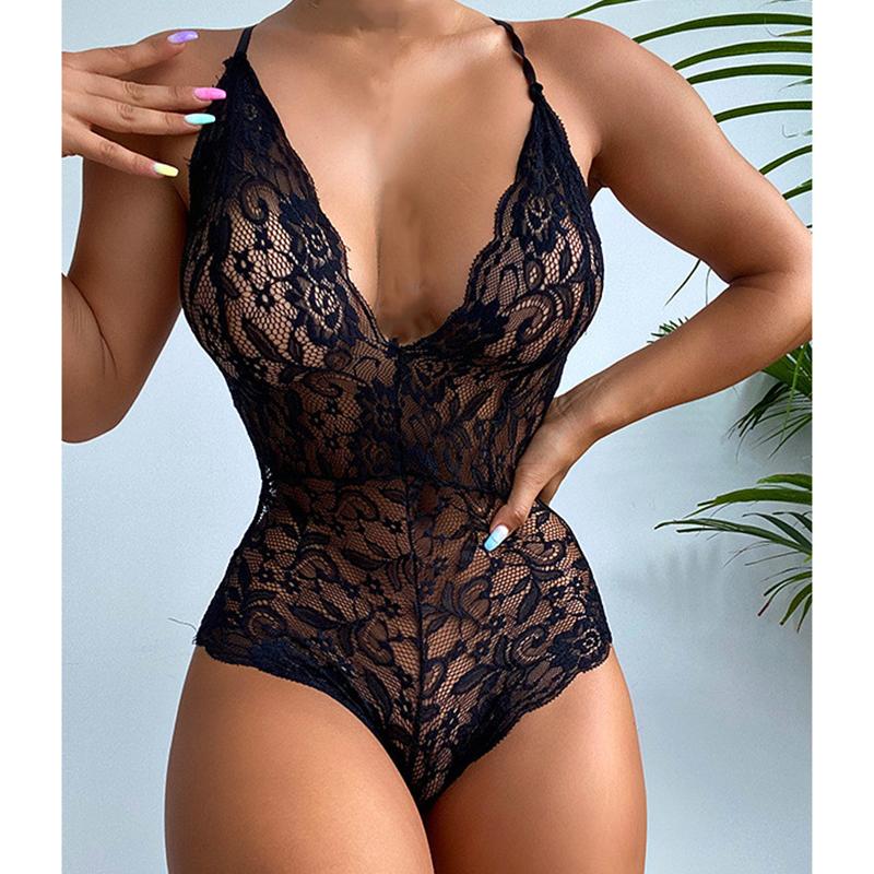 Hot Erotic Exotic Clothing Sexy Lingerie Open C See-through Underwear Babydoll Teddy Bear Underwear Sex Bodysuit Sexy Dress