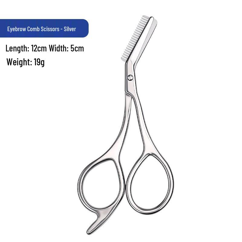 Women s Eyebrow Scissor & Razor Set with Comb