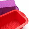 Silicone Cake Mold Rectangle Pan Bakeware Moulds Bread Toast Candy Mold Form Bakeware Baking Dishes Pastry Tools Loaf Pans