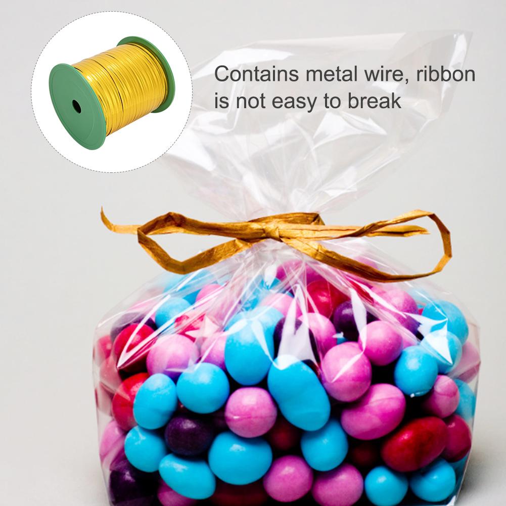 400 Yards Ties Candies Bag Baking Packaging Gift Box Flower Ties