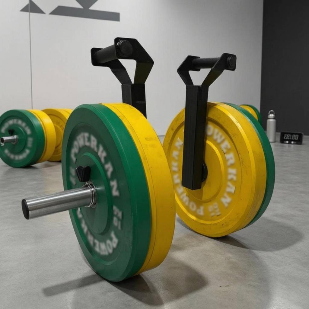 Farmer Walk Training Rods Carbon Steel Deadlift Knurled Grip