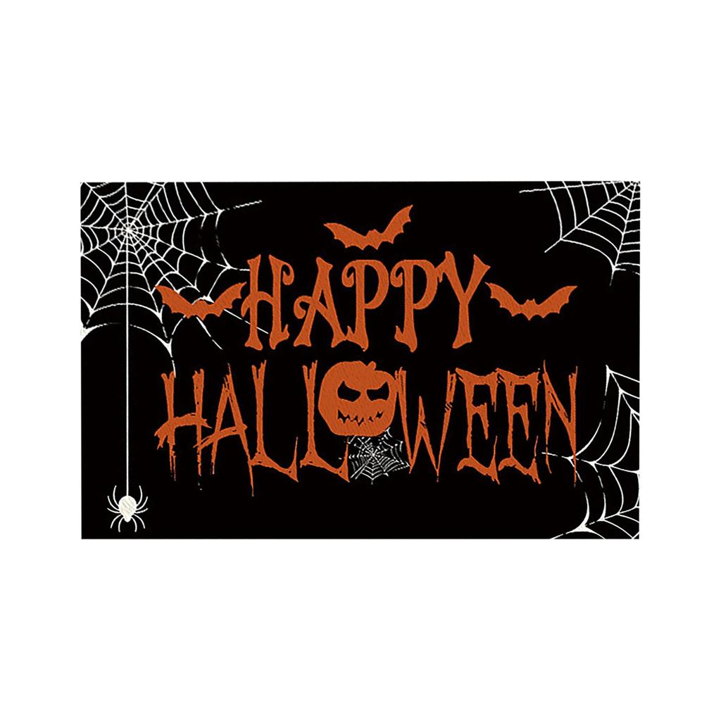 Duch, Kot, Halloween Meal Mat Zestaw 4, Sezonowy, Jesienny Mat Stołowy