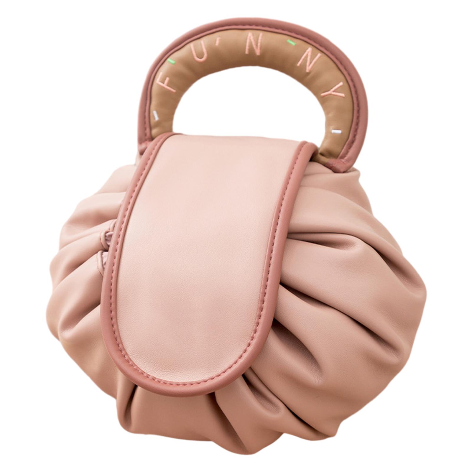 

Модная косметичка с завязками и ручкой, большая вместительная косметичка для хранения принадлежностей в дороге